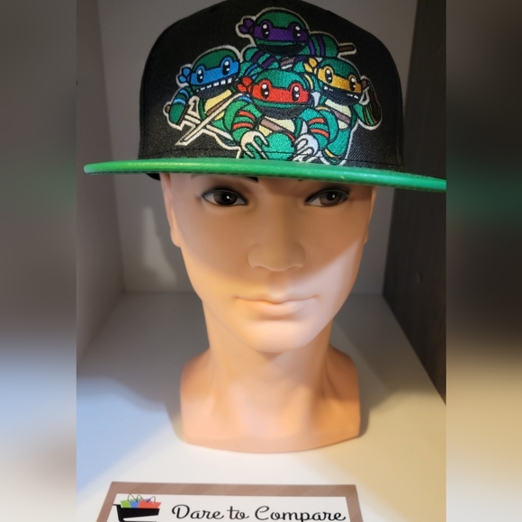 BNWT Teenage Mutant Ninja Turtle TMNT Adjustable Hat - Picture 1 of 7